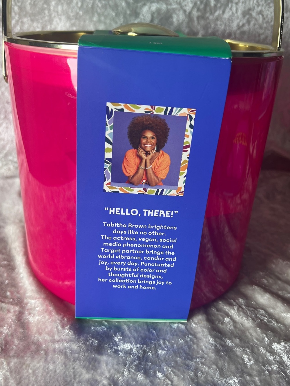 Tabitha Pink ice bucket - Bright Scented Set